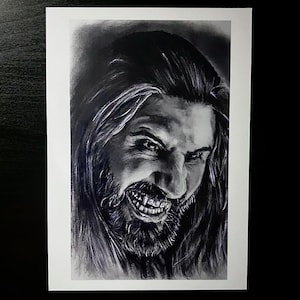 Nandor the Relentless What We Do In The Shadows Portrait Art Print
