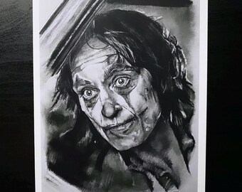 ジョーカー - ホアキン・フェニックス - 絵（印刷） - Etsy 日本