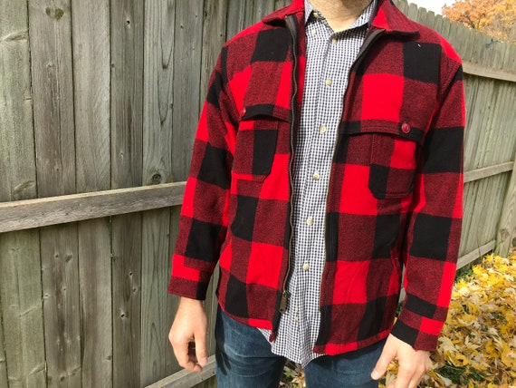 ll bean plaid jacket