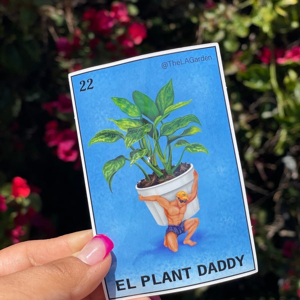 El Plant Daddy Loteria Card