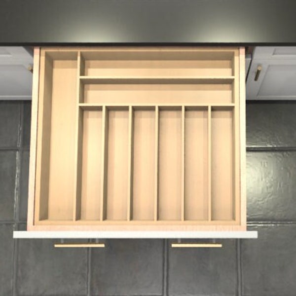 Silverware Drawer Organizer Etsy