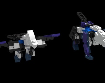 Micro Transformers Gen1 Decepticon Clones - Instructions and Parts List Only