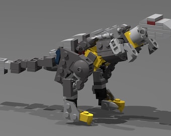 Instructions - Micro Transformers Dinobot Grimlock Version 2