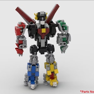 Instructions - Voltron - All Lions