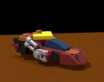 Instrucciones - Micro Transformers Gen1 Hot Rod