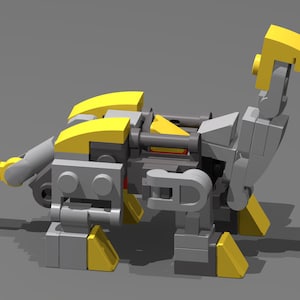 Instructions - Micro Transformers Dinobot Sludge