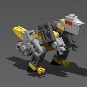 Instructions - Micro Transformers Dinobot Grimlock