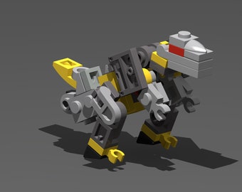 Micro Transformers Dinobot Grimlock - Instructies en onderdelenlijst