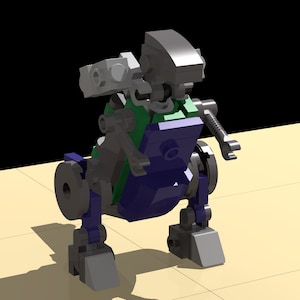Instructions - Micro Transformers Gen1 Decepticon Titan Trypticon