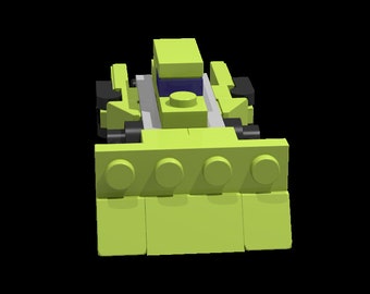 Constructicon - Bonecrusher - Instructions and Parts List