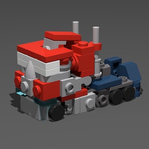 Instructions - Optimus Prime Headmaster and Targetmaster