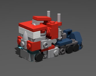 Instructions - Optimus Prime Headmaster and Targetmaster