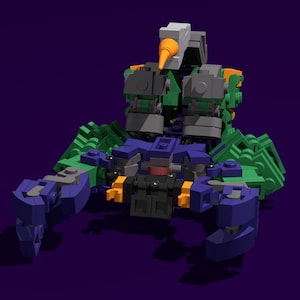 Instructions - Deluxe Micro Transformers Gen1 Decepticon Titan Scorponok