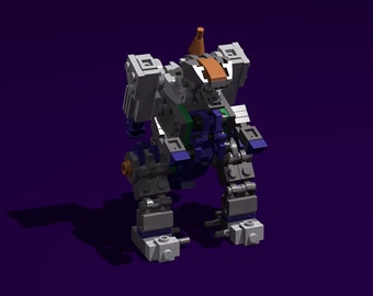Micro Transformers Gen1 Decepticon Titan Trypticon v2 - Instructions and Parts List Only