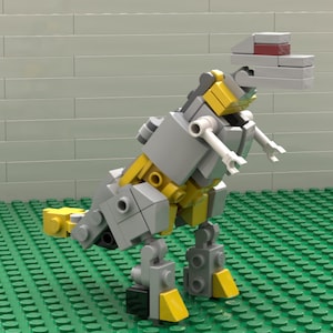 Instructions - Micro Transformers Dinobot Grimlock Version 3