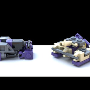 Anleitung - Minifigur Maßstab 1: 12 Maßstab für Astrozug und Blitzwing