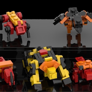 Instructions - Minifig Scale Transformers Gen 1 Predeacons