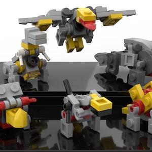 Instructions - Minifig Scale Transformers Gen 1 Dinobots