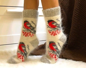 Women Cashmere Socks Thick, Warm, Cozy and Soft Socks Very High Quality / Perfect Gift for Valentine's Day