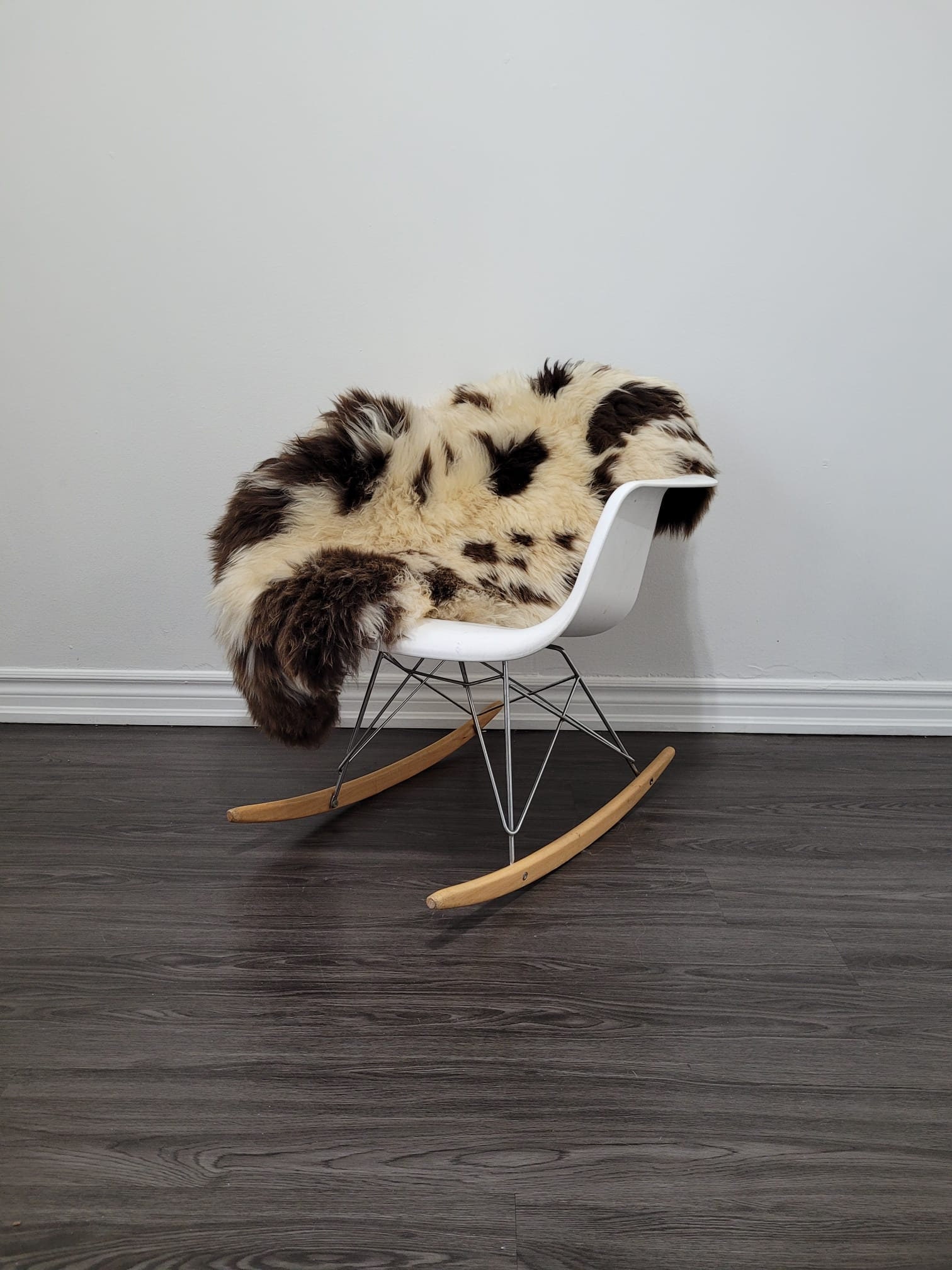 Original Natural GIANT Rug Spotted Genuine Natural Sheepskin Etsy