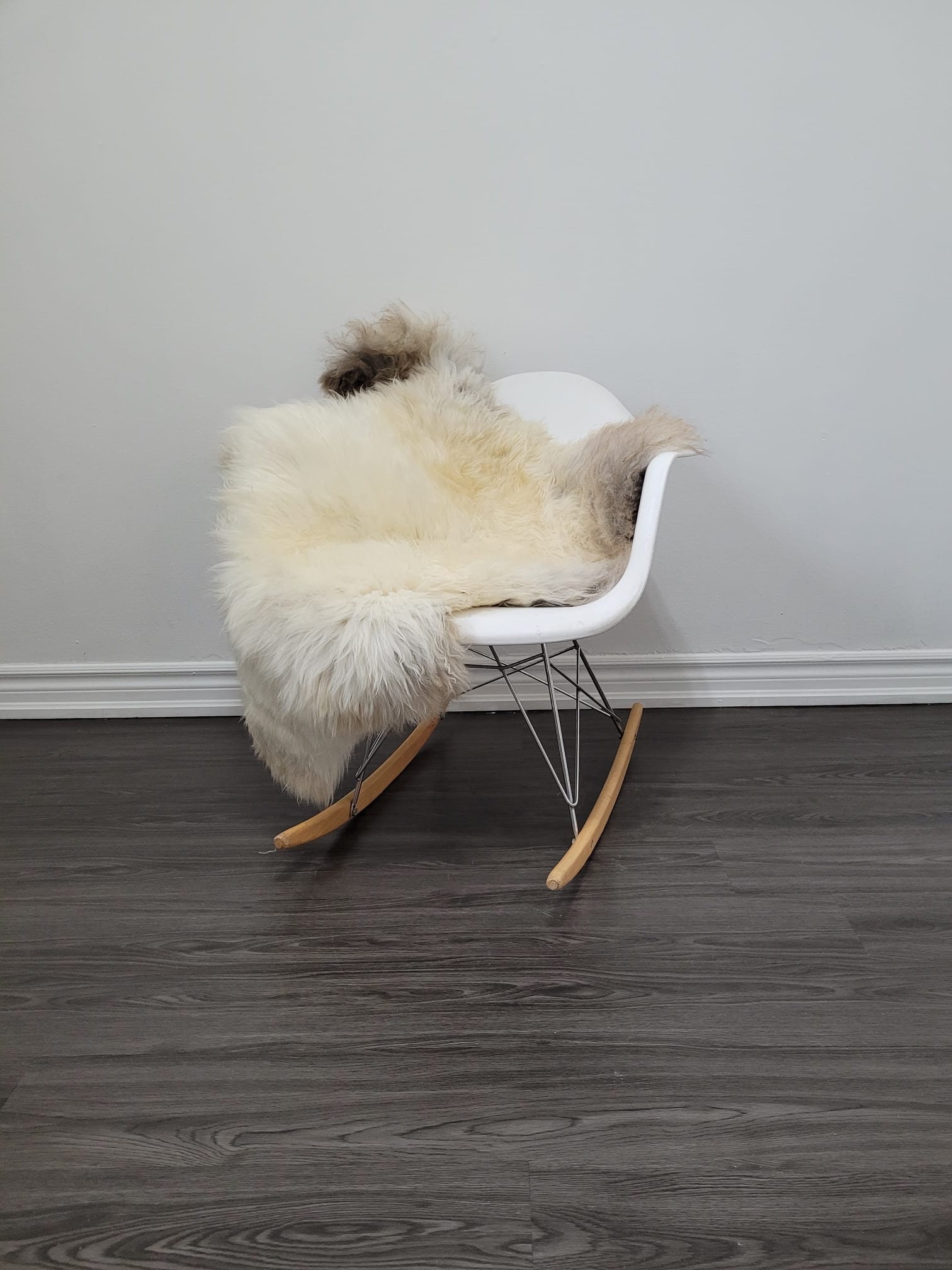 Original Natural GIANT Rug Spotted Genuine Natural Sheepskin Etsy