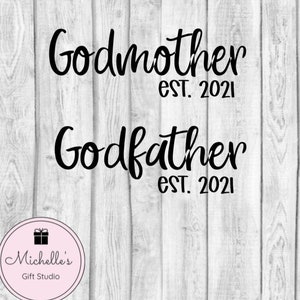 Download Godmother Svg Godfather Svg Godparents Svg Baptism Svg Etsy