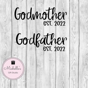 Download Godmother Svg Godfather Svg Godparents Svg Baptism Svg Etsy