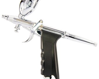 Single Variable Action Gravity Feed 0.5mm BARTSHARP Airbrush 116 Model Painting Cake Decoration (0.2, 0.3 & 0.8mm Needles Can Be Fitted)