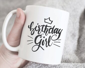 happy birthday mugs etsy