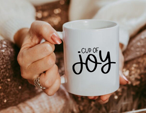 Choose Joy Stoneware Coffee Mug – Blessed Home Decor By Katie