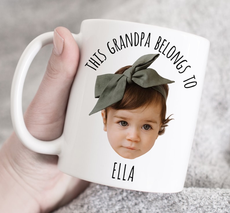 Your grandpa is a coffee drinker and he always starts his day with a large mug of coffee. So, why don’t you give him a good preparation for new days with a cute and cool custom ceramic coffee mug? It’ll be the best unique and useful gift he gets because it has your love inside. Design yours and imagining the reaction on his happy face every time he enjoys his favorite drink and thinks about his tiny grandkids.