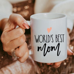 World&#39;s best Mom, World&#39;s Best Mom mug, Gift for mom mug, Worlds best mom mug, gift from kids to mom, Mothers Day gift, mum to be gift