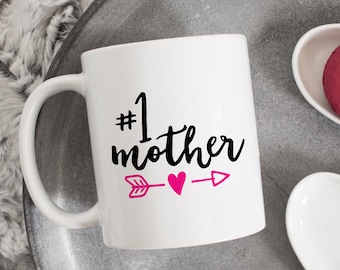 Hashtag mother mug, Hashtag Mom, Hashtag Mug, Mom Mug, Mom love arrow gift, Gift for Mom, Custom Mug, Mug for Mom, mothers day gift, #mother