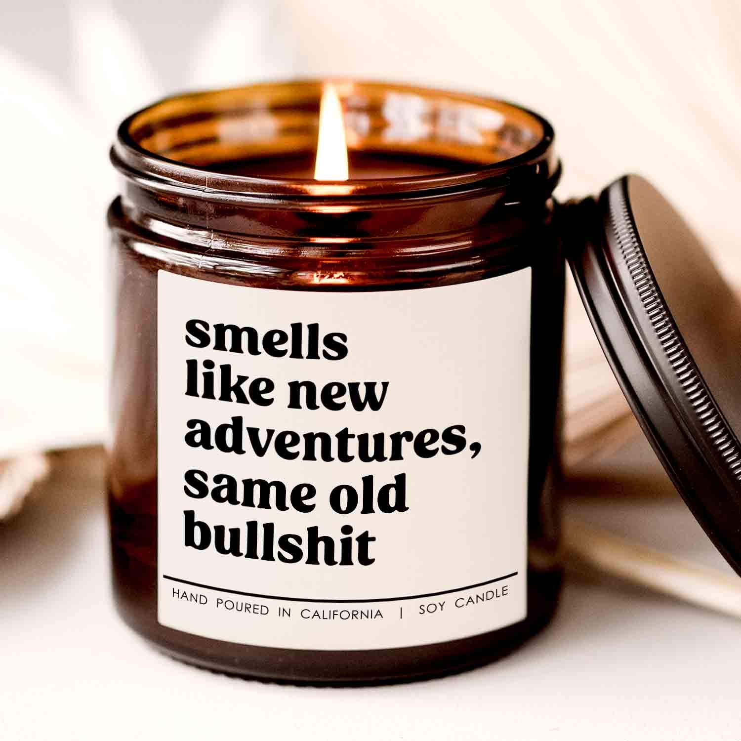 Smells Like Bullshit Candle - Etsy