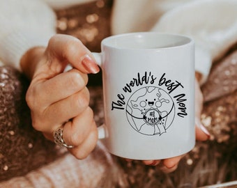 The World Best Mom Mug, Mothers day gift, Gift for mom, World's Best Mom, Gift for mom mug, Worlds best mom mug, gift from kids to mom