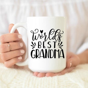 &#39;s Werelds beste oma mok, oma mok, cadeau voor oma, beste oma mok, verjaardagscadeau, moederdag cadeau, oma koffie mok, oma cadeau