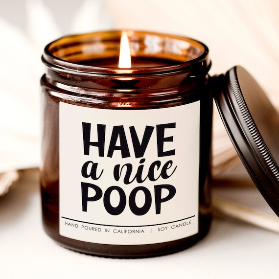 Divertida Vela Perfumada Con Texto En Alemán "Wenn Diese Candle