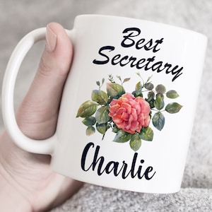 Best secretary mug,Gift For Secretary, Best Secretary, Secretary Cup, Funny Secretary Gifts, secretary appreciation, Custom secretary mug