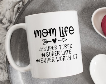 Mammaliv kaffemugg, mammamugg, mammaliv kaffemugg, muggar till mamma, mamma kaffemugg, mors dag-present, present till nybliven mamma, babyshower-present, mammapresent
