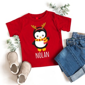 Custom Text Shirt, Custom Name t-shirt, Christmas Shirt, Christmas gift for kids, personalized shirt, trendy custom tshirt, personalized