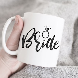 Bride mug, engagement mug, bride to be mug, Gift for bride, bride gift, Bride mug, Mug for Bride, wedding mug, bridal gift, bridesmaid gifts