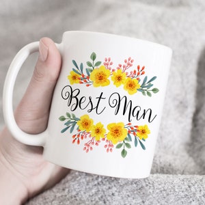 Best Man Gift, Groomsmen Gift, Stag Night mug,  Best Man Mug, Best Man To Be Gift, Best Man&#39;s gift, Mug for Best Man, Mug for Him hubby mug