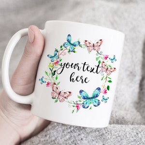 Your Text Here Mug, Custom Coffee Mug, Personalized Coffee Mug, Name Mug, Custom Name Mug, Bridesmaid Gift, Personalized Gift, Custom Mug
