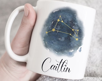 Aries Zodiac Mug, Zodiac Gift for Aries, Aries Astrology Birthday Gift, Aries Zodiac Sign, Aries Horoscope Astrology Mug, aries coffee mug