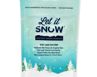 PK Green Instant Magic Snow 10 Grams Realistic Christmas Decorative Fake Snow PK Green Instant Magic Snow 10 Grams Realistic Christmas Decorative Fake Snow