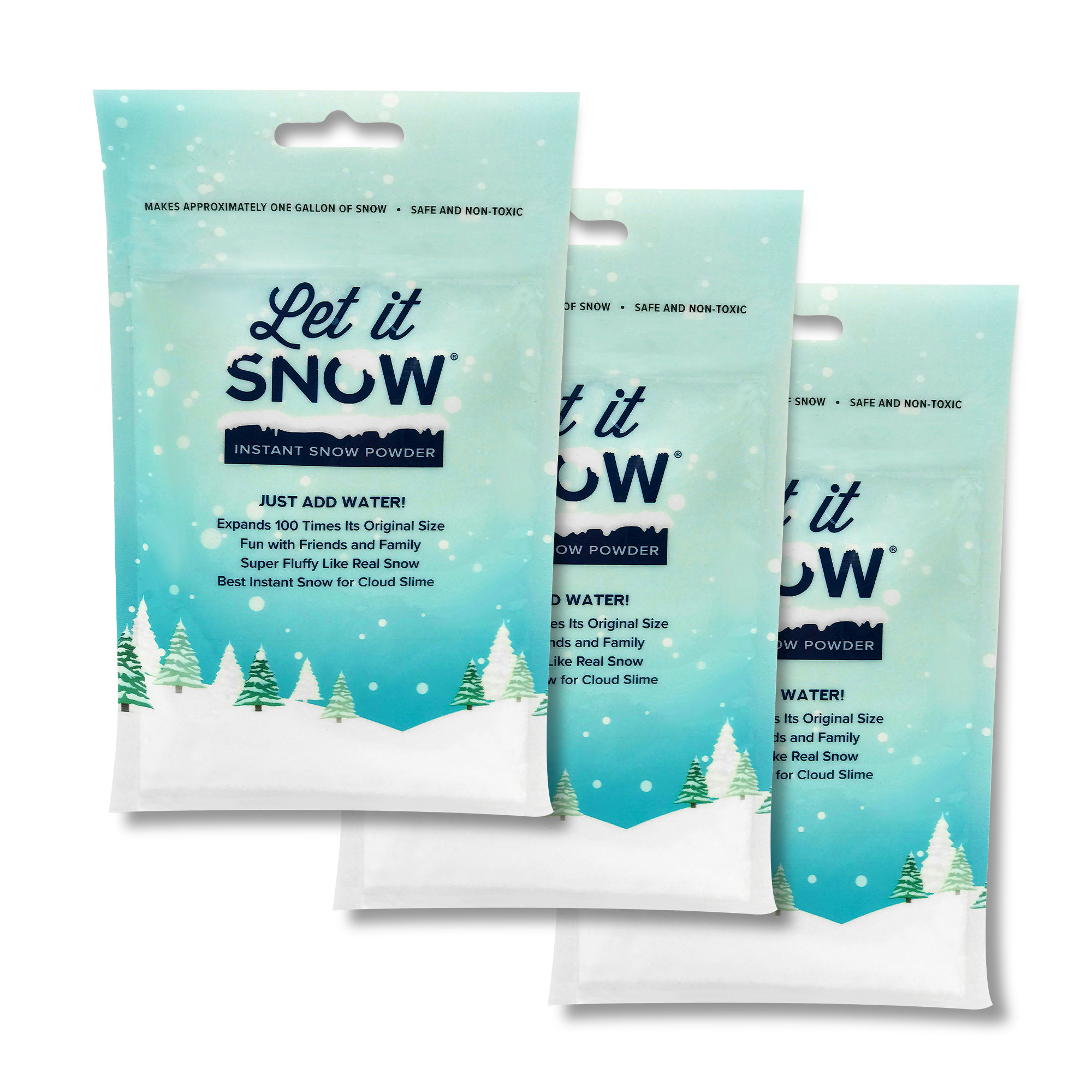 Let It Snow Instant Snow Powder for Cloud Slime Artificial Fake Snow Great  for Holiday Decorations Made in the USA Safe for Kids -  Denmark