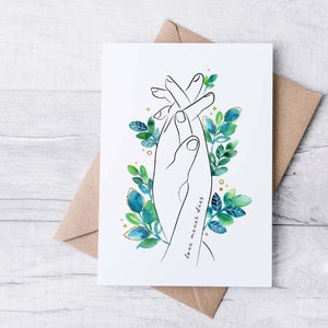 Sympathy Card for Widow, Loss of Husband Condolence Card, Thinking of You Grief Card, Loss of Wife Empathy, Angel Partner Loss Support Care