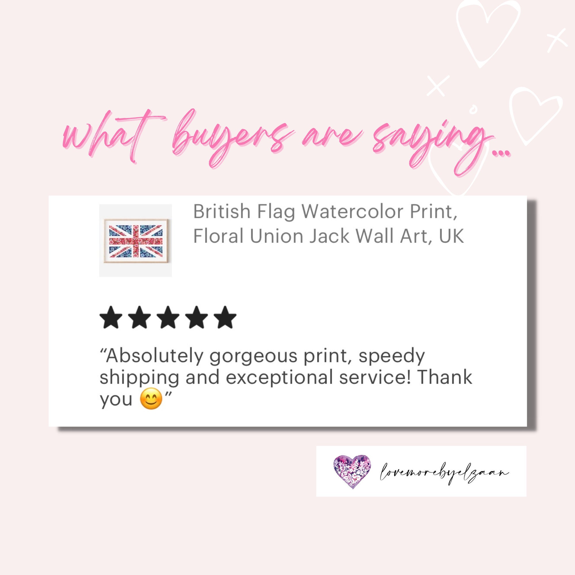 British Flag Watercolor Print, Floral Union Jack Wall Art, UK Patriotic ...