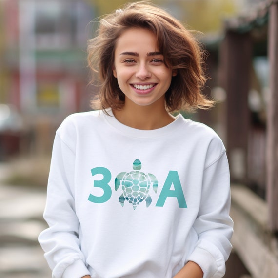 Sea Turtle Florida Crewneck Sweatshirt Sea Turtle Florida Crewneck Sweatshirt