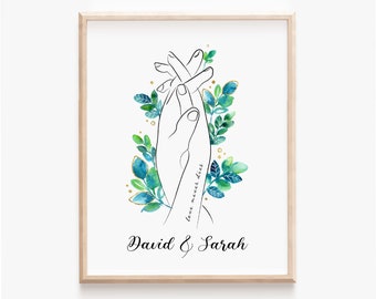 Widow Grief Gift, Loss of Spouse Bereavement Gift, Personalized Angel Date Remembrance Memorial Gift, Widower Sympathy, Miss You Husband Art